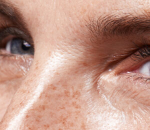 Aging gracefully: the look of a woman's eyes